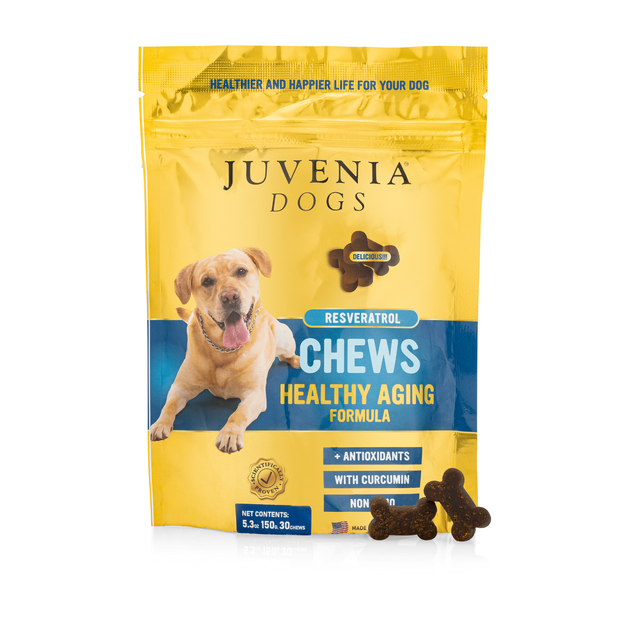 Juvenia Chews - 3-in-1 Anti-Oxidant Booster  (30 Chews)